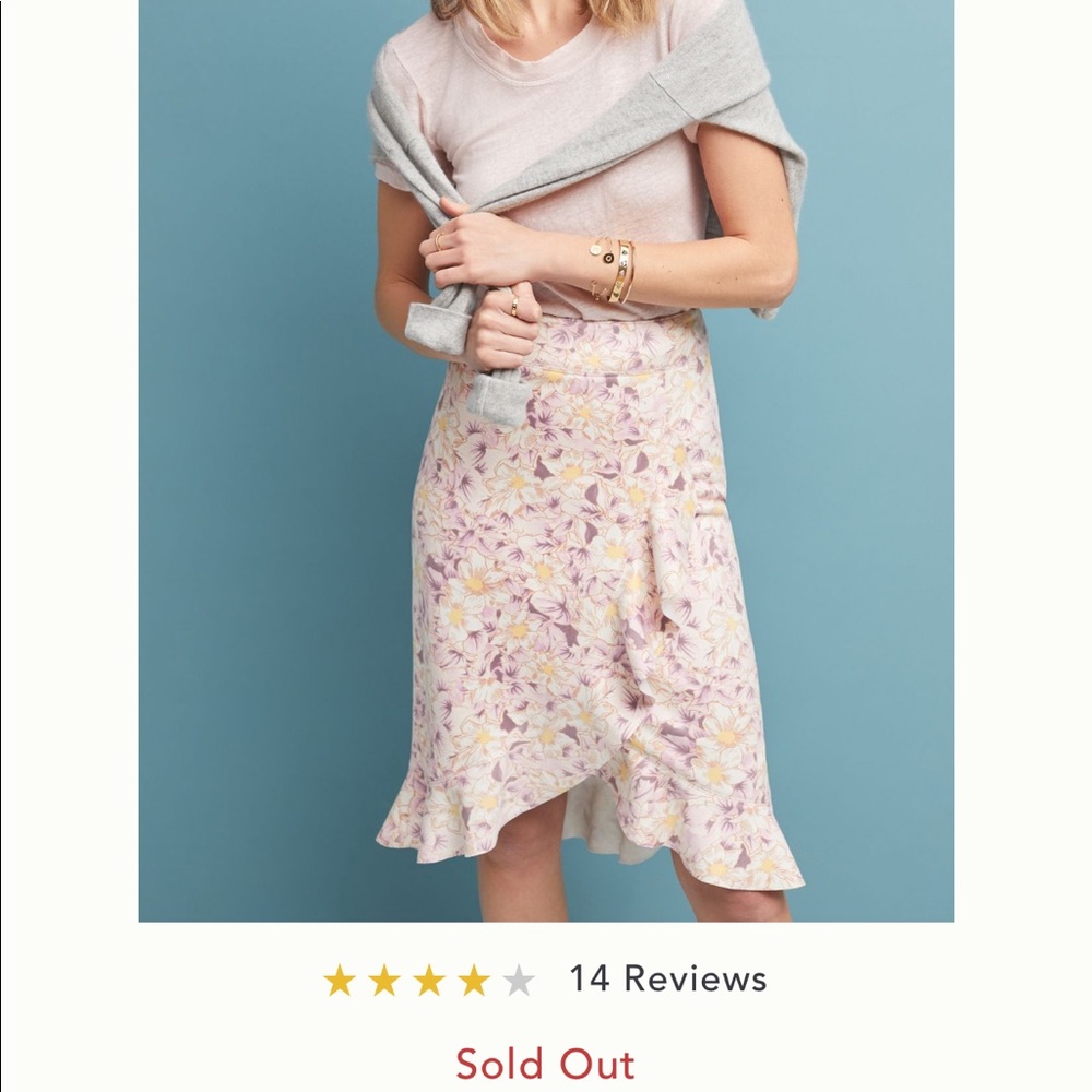 Anthropologie skirt